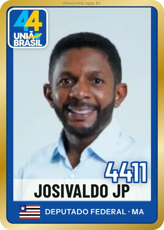 Carta de Josivaldo Jp, número 4411, União