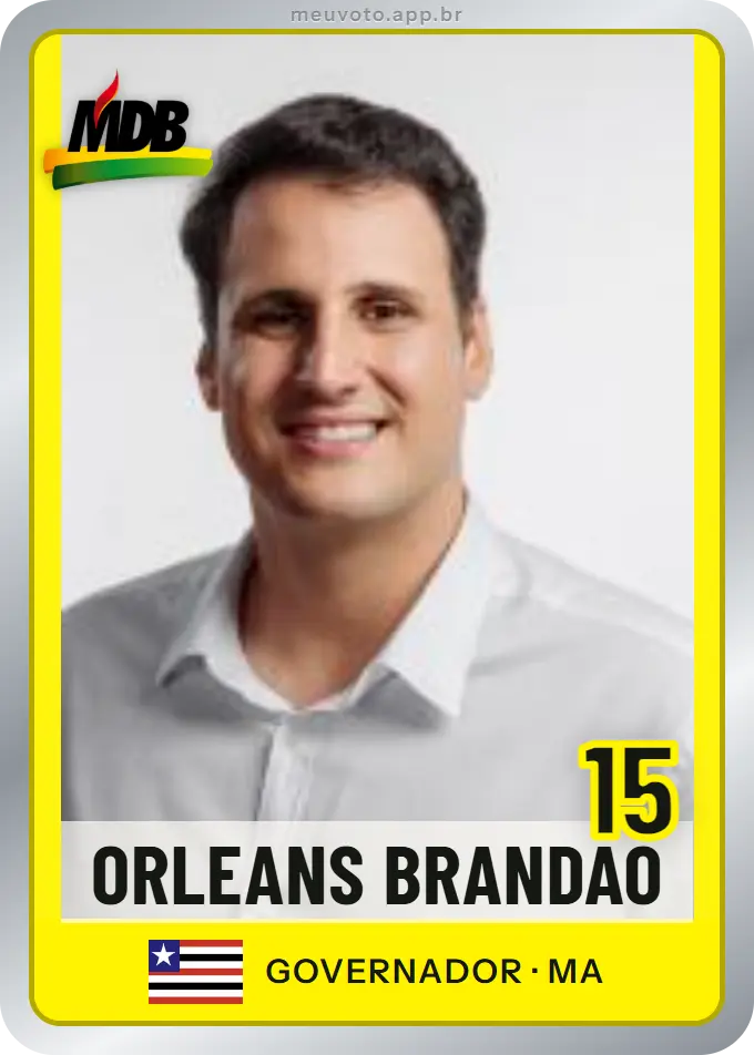 Carta de Orleans Brandão, número 15, MDB