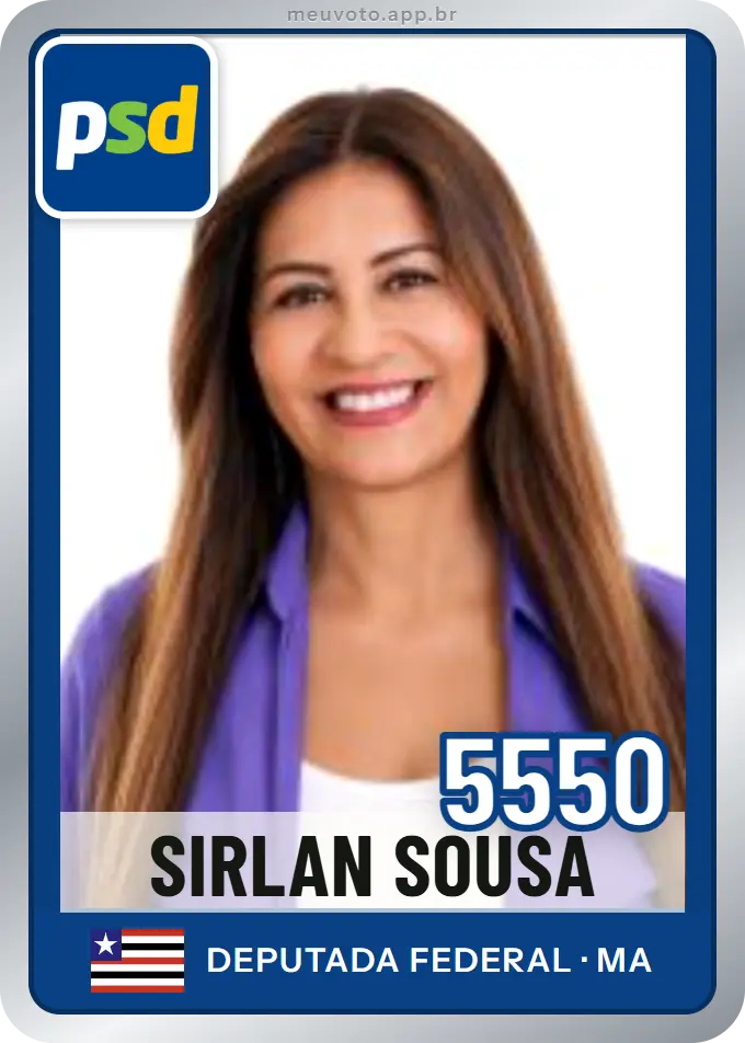Carta de Sirlan Sousa, número 5550, PSD
