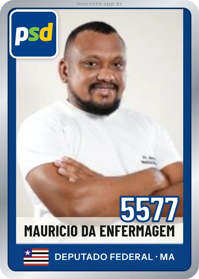 Carta de Mauricio da Enfermagem, número 5577, PSD