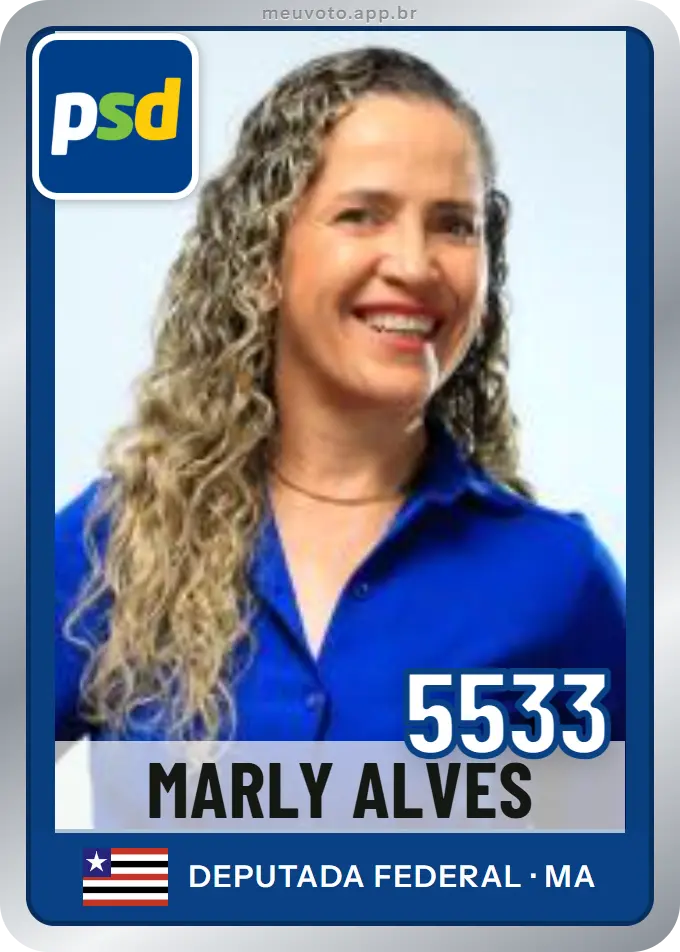 Carta de Marly Alves, número 5533, PSD