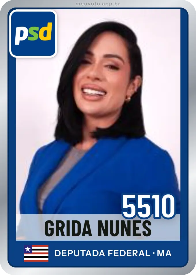 Carta de Grida Nunes, número 5510, PSD