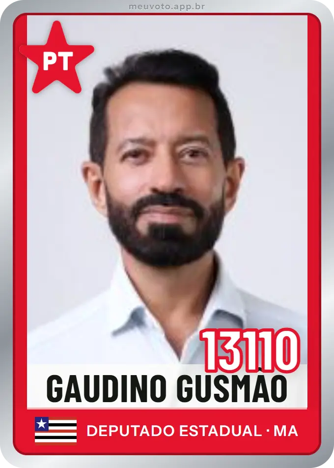 Carta de Gaudino Gusmão, número 13110, PT