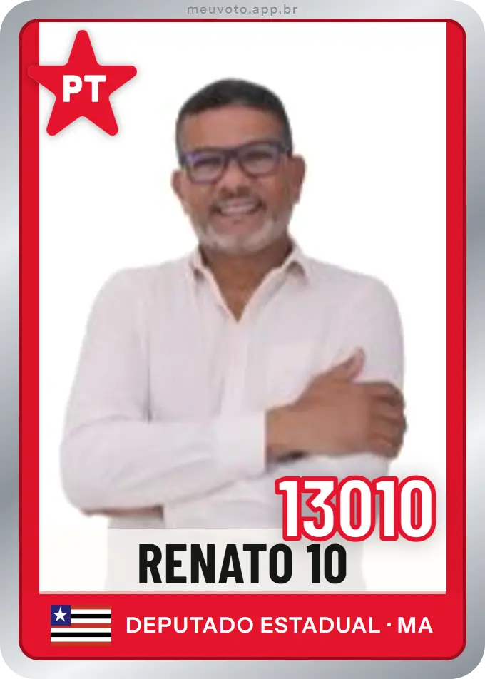 Carta de Renato 10, número 13010, PT
