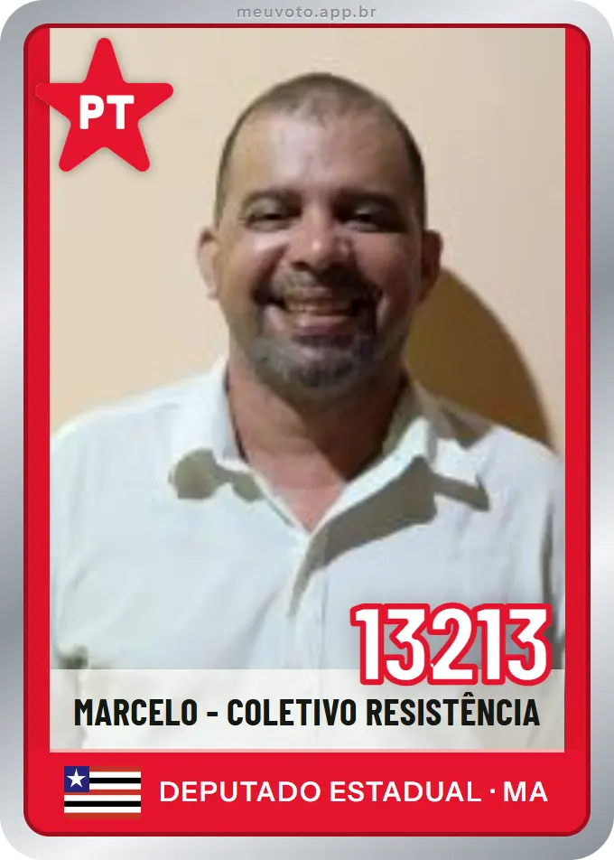 Carta de Marcelo - Coletivo Resistência, número 13213, PT