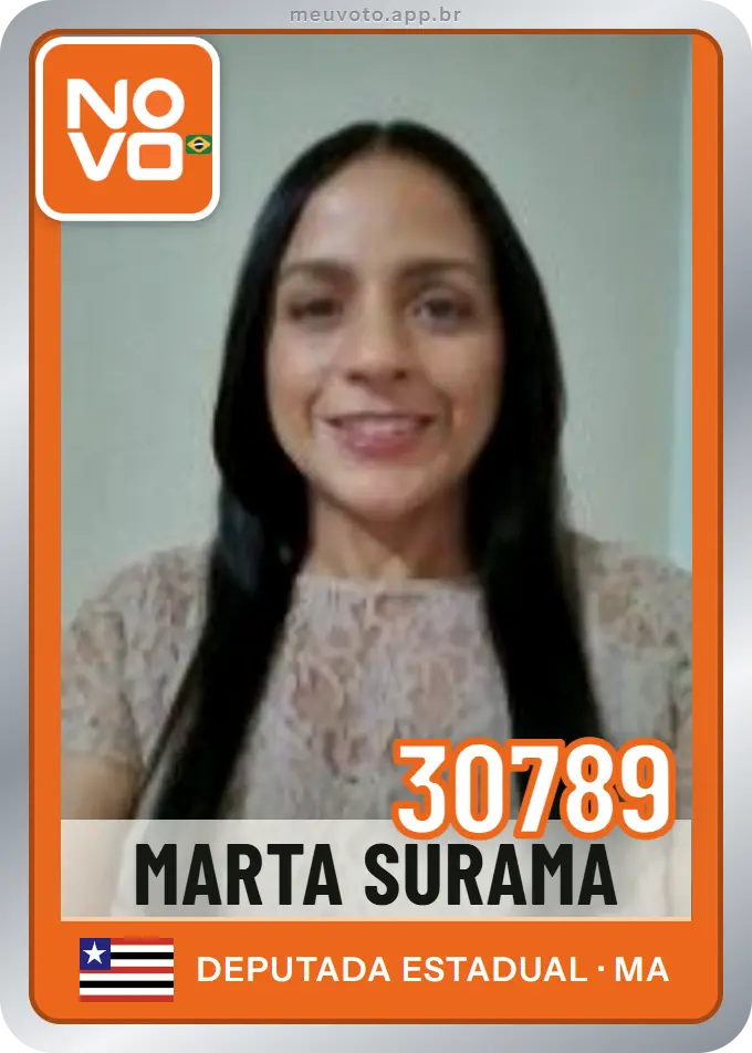 Carta de Marta Surama, número 30789, Novo