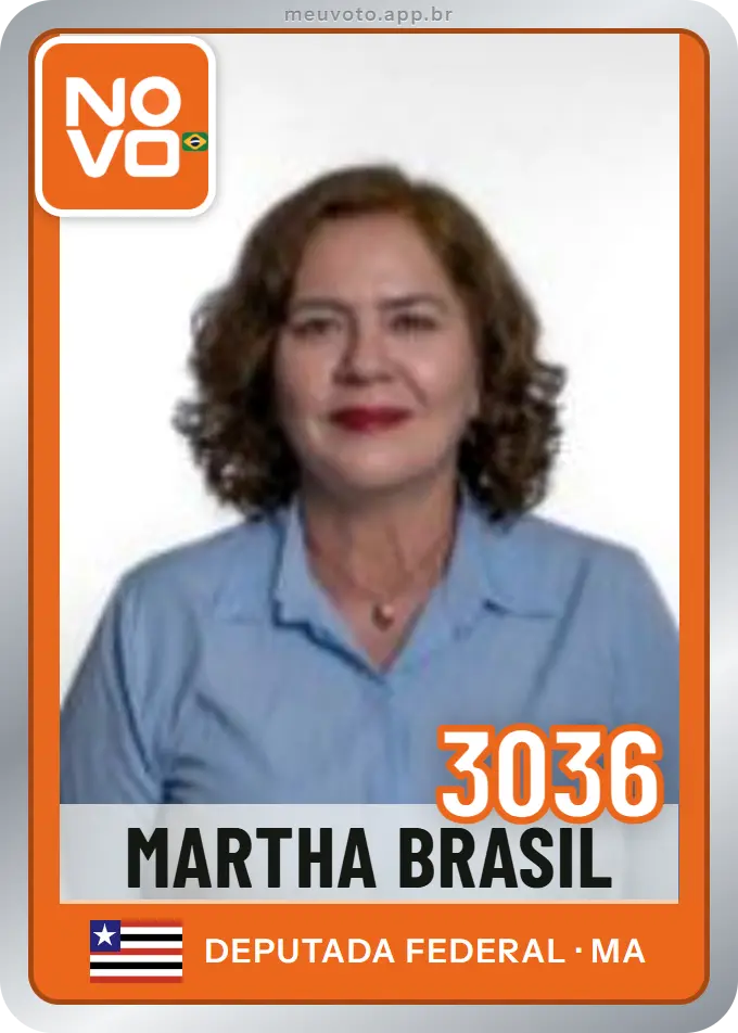 Carta de Martha Brasil, número 3036, Novo