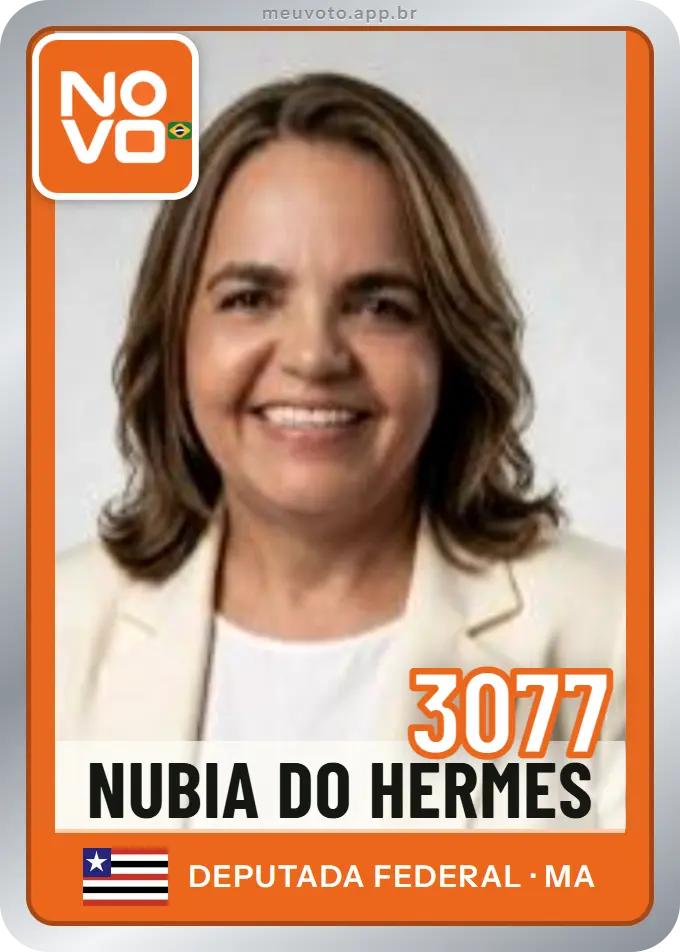 Carta de Nubia do Hermes, número 3077, Novo