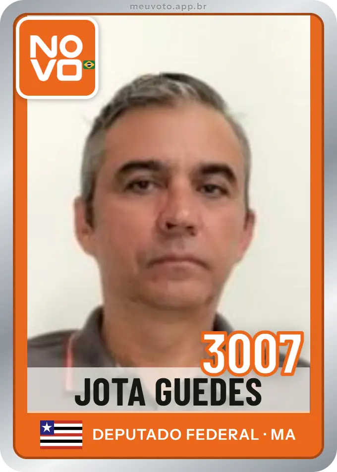 Carta de Jota Guedes, número 3007, Novo