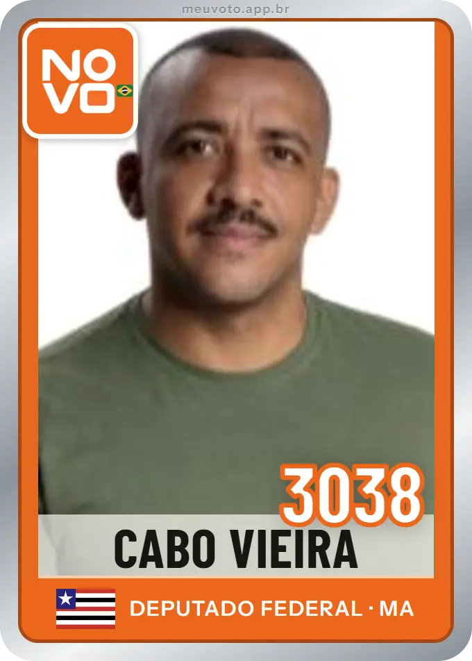 Carta de Cabo Vieira, número 3038, Novo