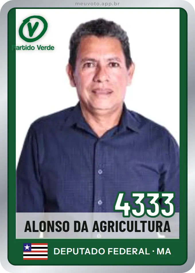 Carta de Alonso da Agricultura, número 4333, PV