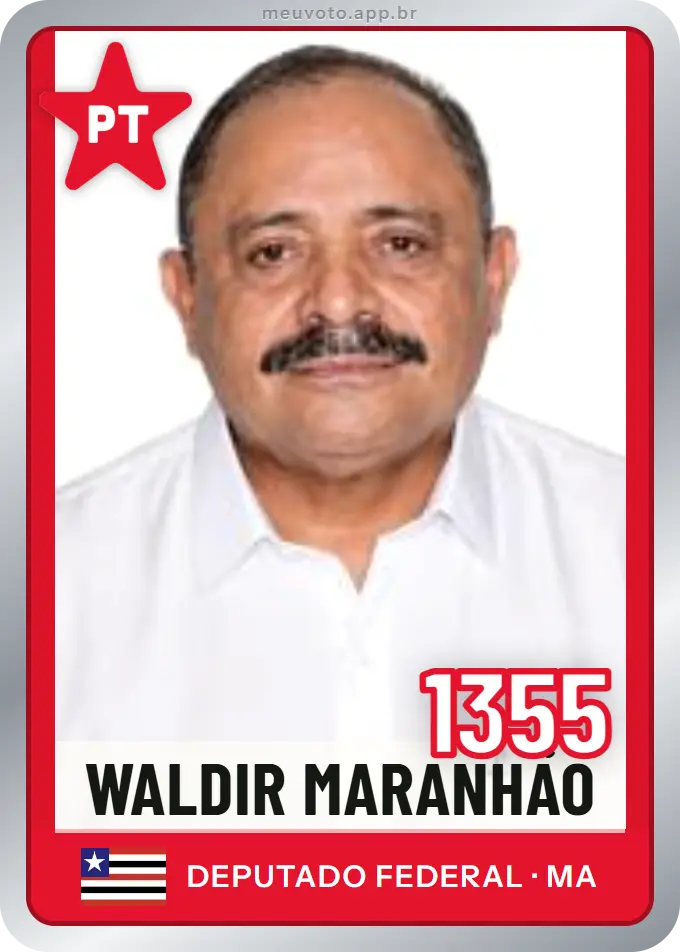 Carta de Waldir Maranhão, número 1355, PT