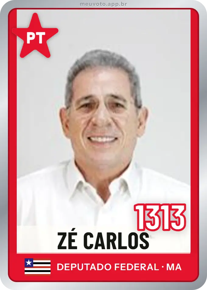 Carta de Zé Carlos, número 1313, PT