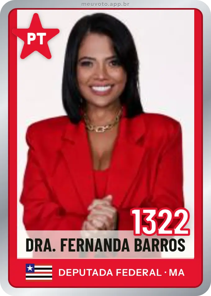 Carta de Dra. Fernanda Barros, número 1322, PT