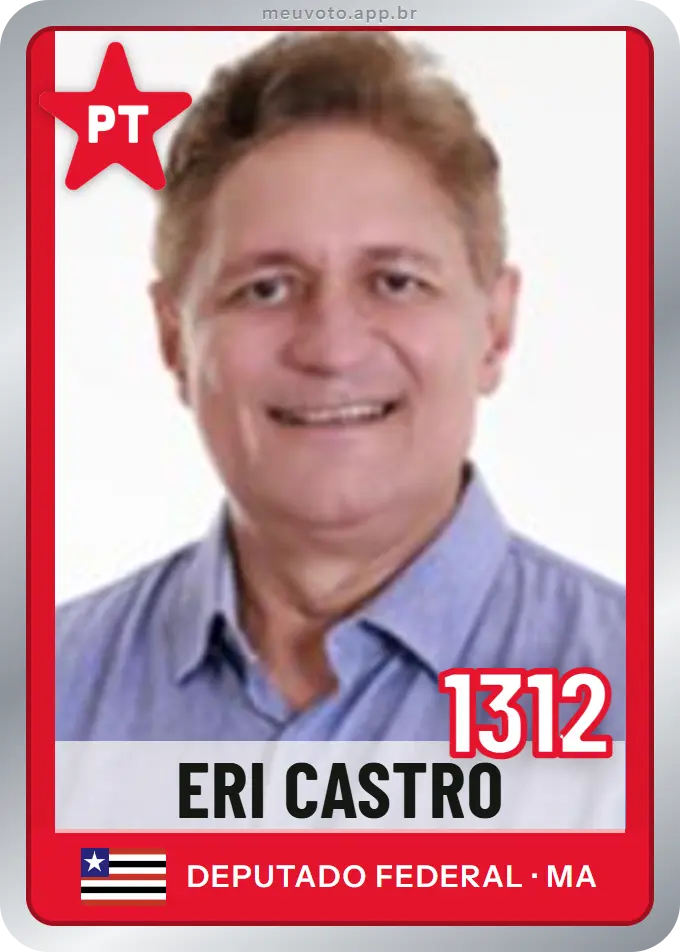 Carta de Eri Castro, número 1312, PT