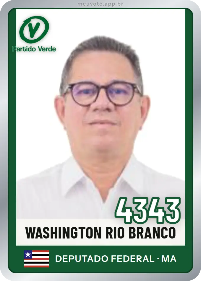 Carta de Washington Rio Branco, número 4343, PV