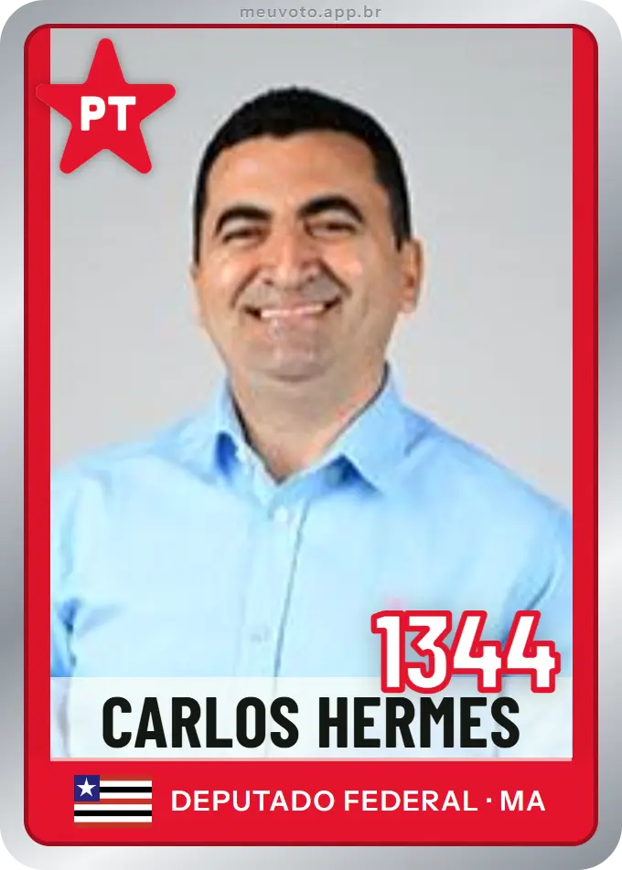 Carta de Carlos Hermes, número 1344, PT