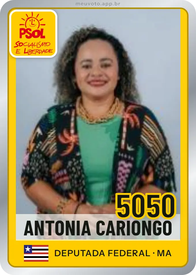 Carta de Antonia Cariongo, número 5050, PSOL