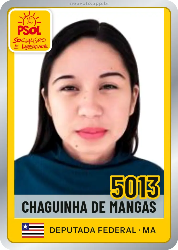 Carta de Chaguinha de Mangas, número 5013, PSOL