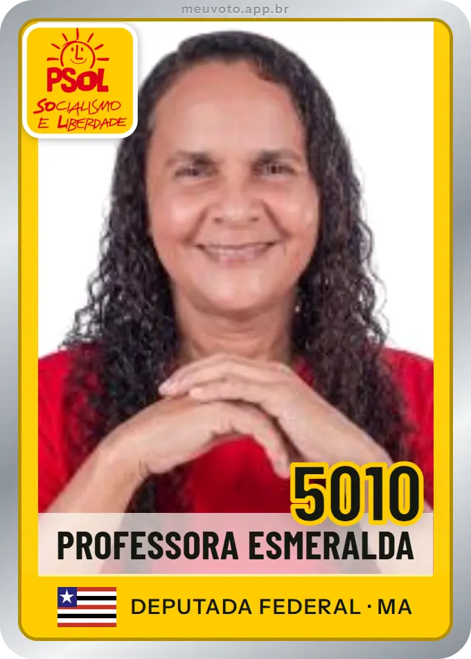 Carta de Professora Esmeralda, número 5010, PSOL
