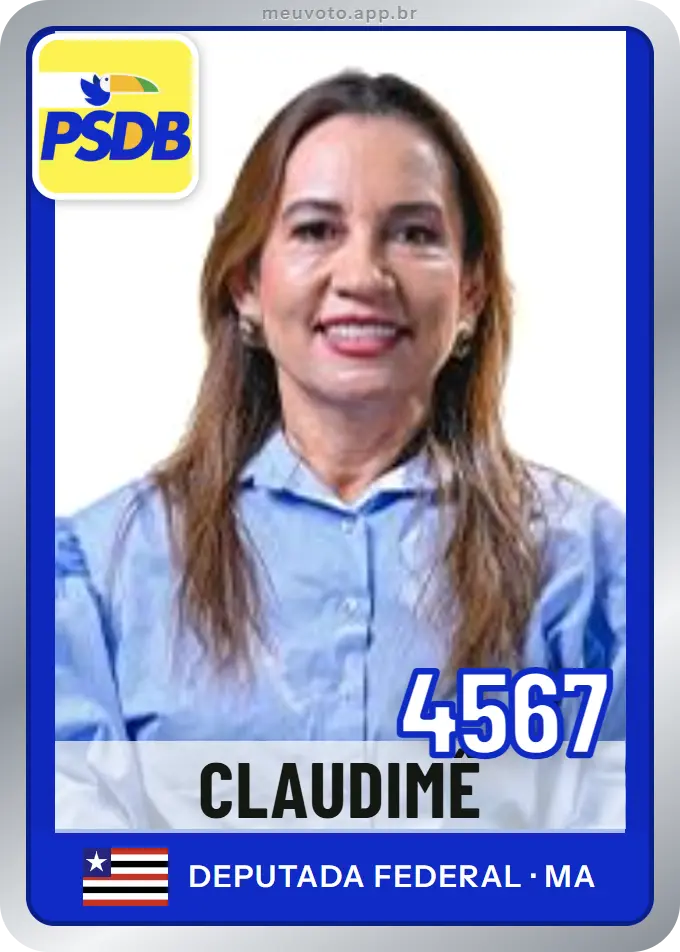 Carta de Claudimê, número 4567, PSDB