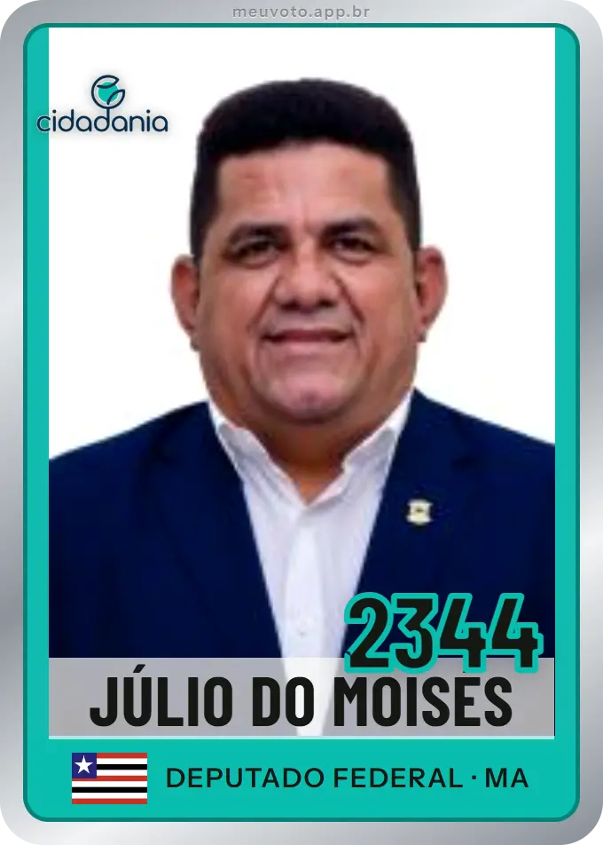 Carta de Júlio do Moisés, número 2344, Cidadania