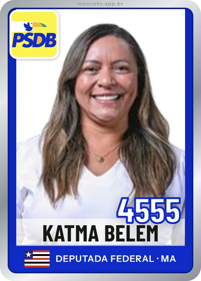 Carta de Katma Belém, número 4555, PSDB