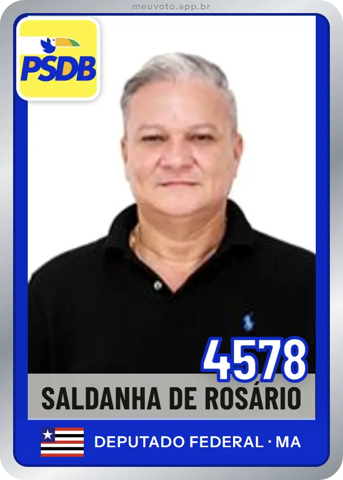 Carta de Saldanha de Rosário, número 4578, PSDB