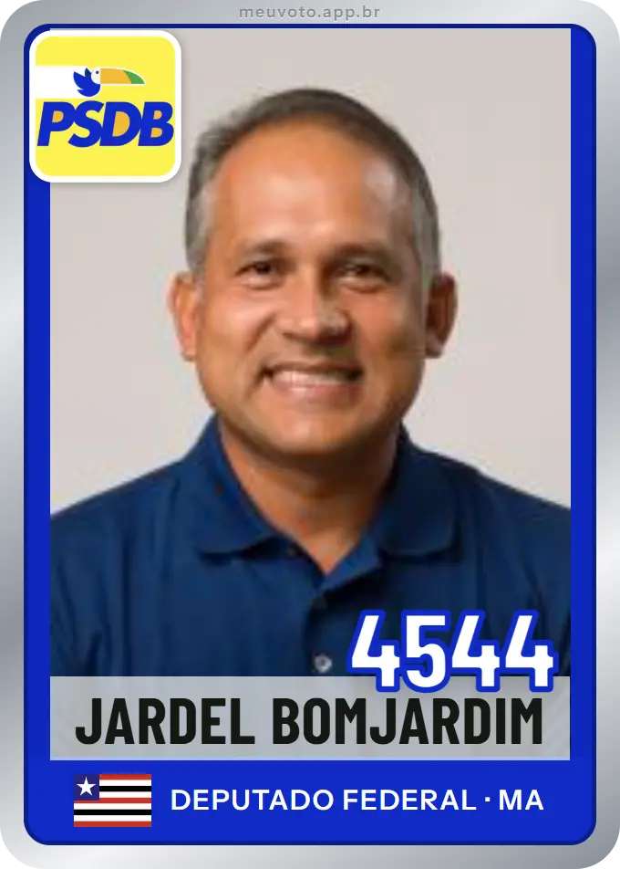 Carta de Jardel Bomjardim, número 4544, PSDB