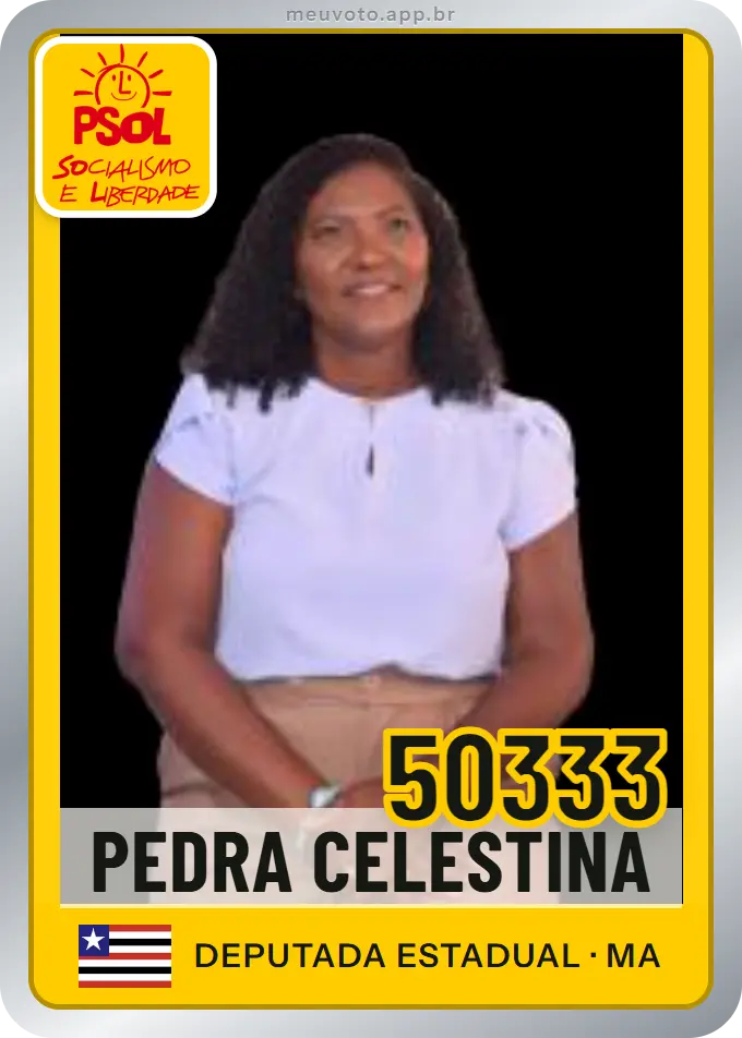 Carta de Pedra Celestina, número 50333, PSOL