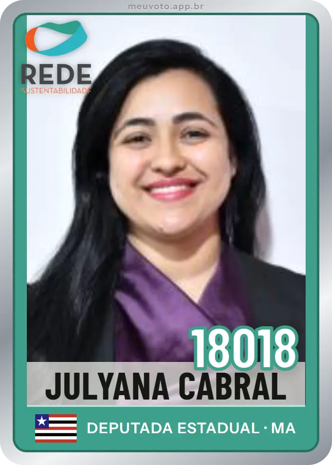Carta de Julyana Cabral, número 18018, Rede