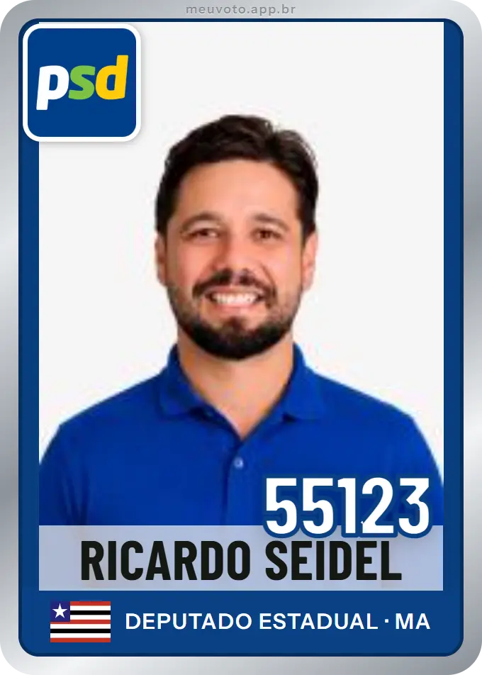 Carta de Ricardo Seidel, número 55123, PSD