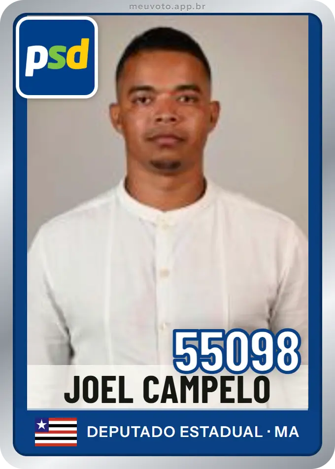 Carta de Joel Campelo, número 55098, PSD