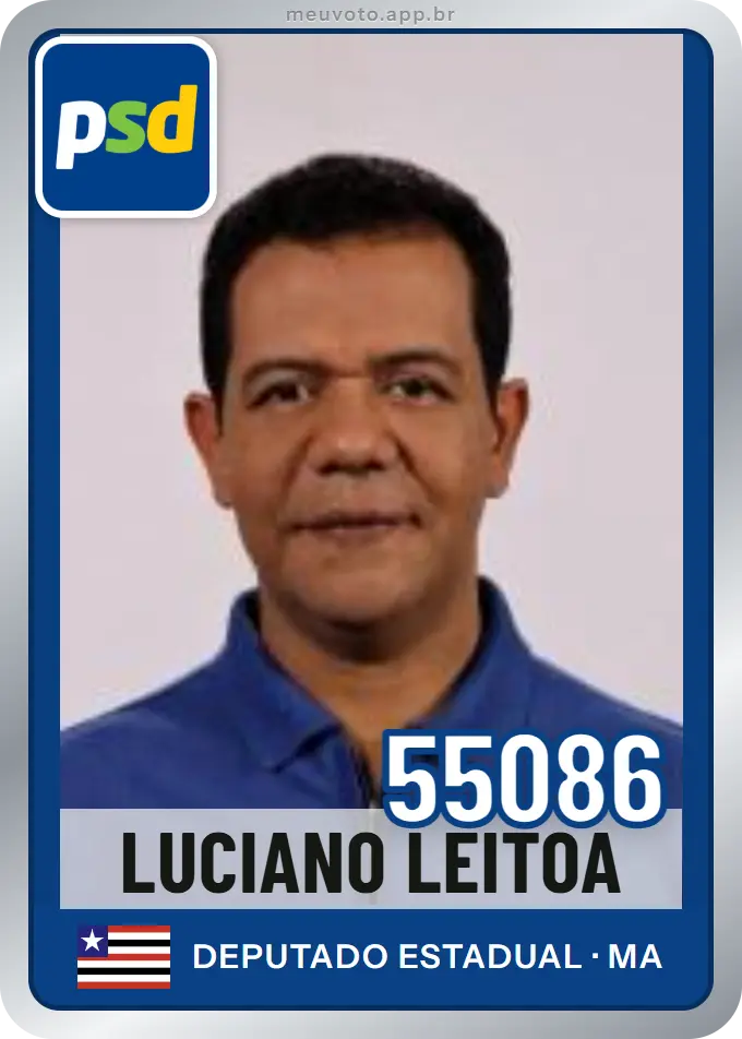 Carta de Luciano Leitoa, número 55086, PSD
