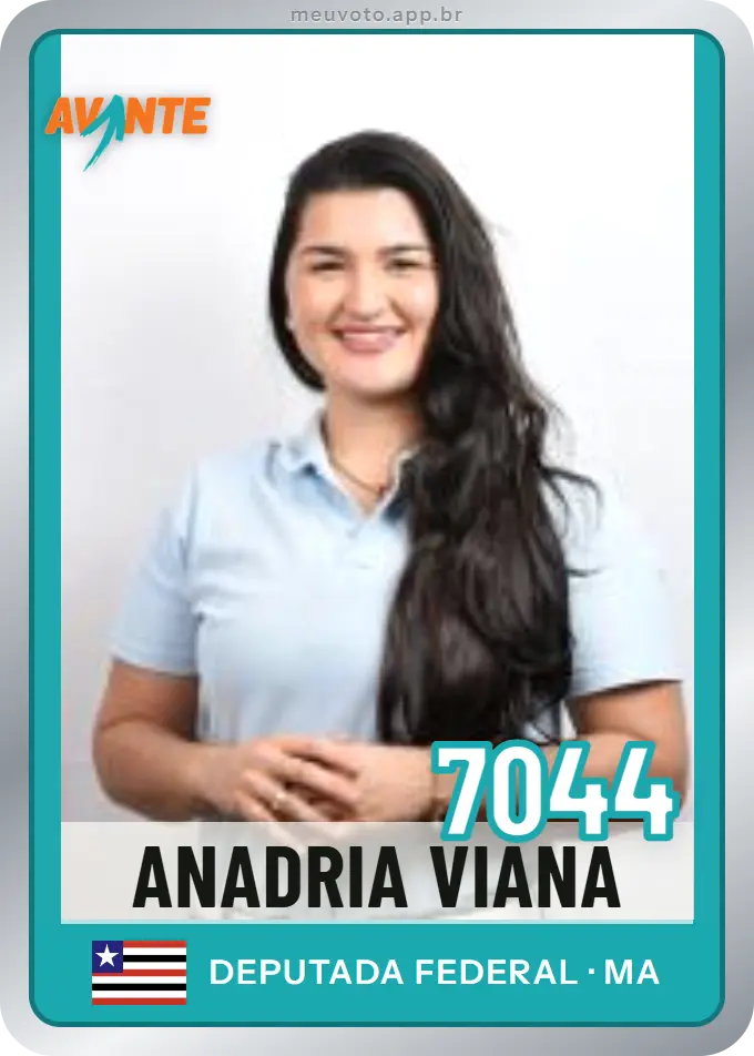 Carta de Anadria Viana, número 7044, Avante