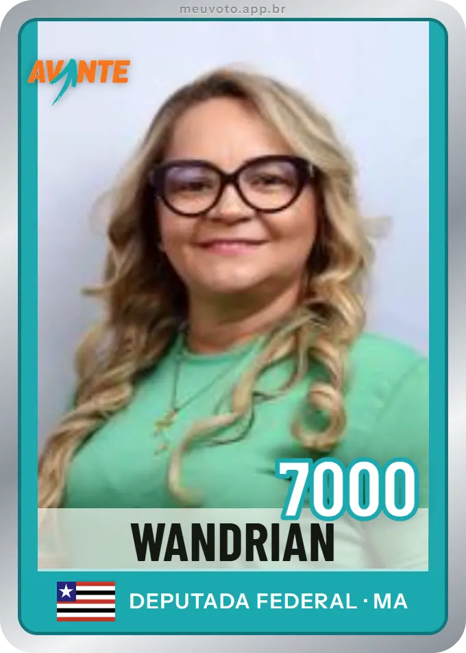 Carta de Wandrian, número 7000, Avante