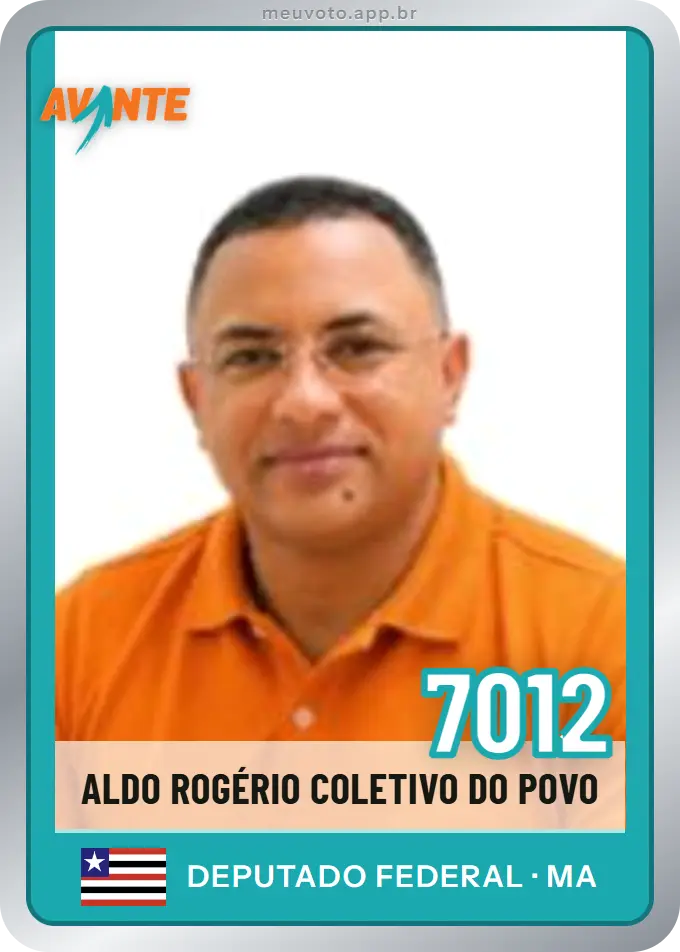 Carta de Aldo Rogério Coletivo do Povo, número 7012, Avante