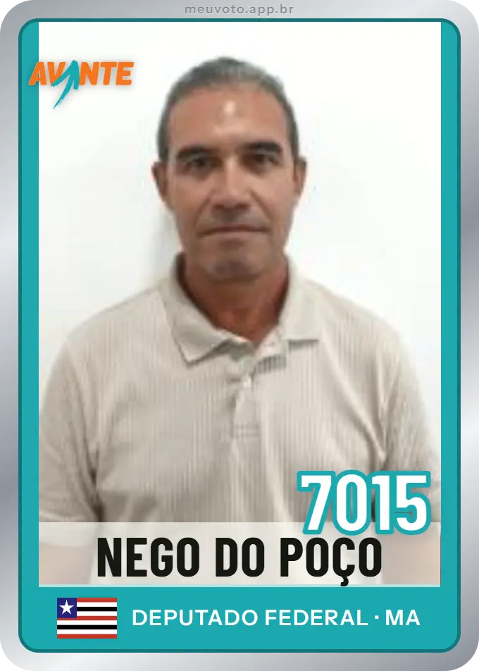 Carta de Nego do Poço, número 7015, Avante