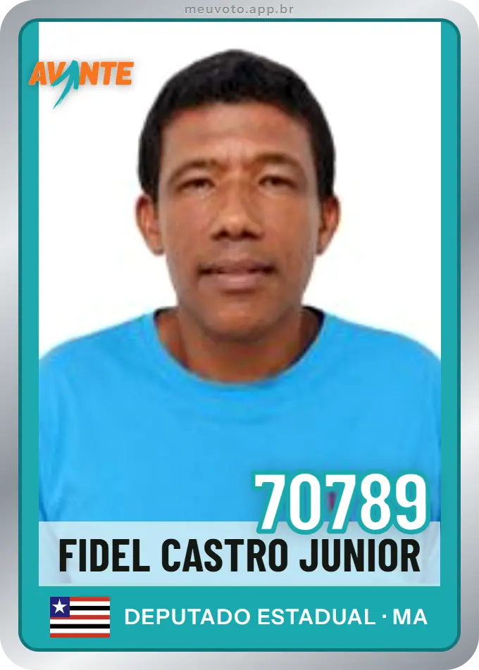 Carta de Fidel Castro Junior, número 70789, Avante