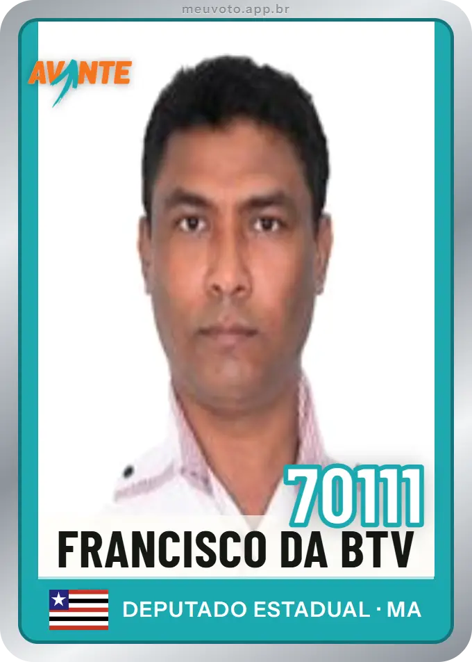 Carta de Francisco da Btv, número 70111, Avante