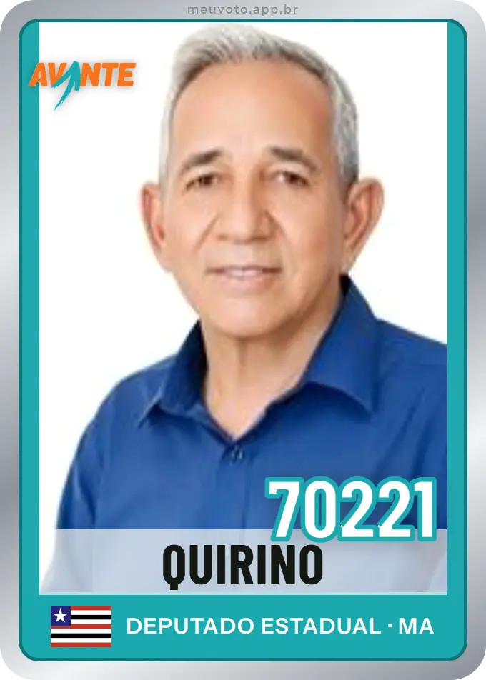 Carta de Quirino, número 70221, Avante