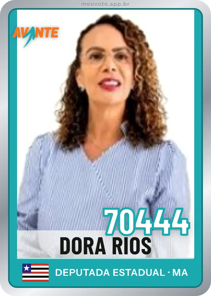 Carta de Dora Rios, número 70444, Avante