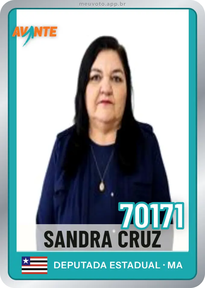 Carta de Sandra Cruz, número 70171, Avante
