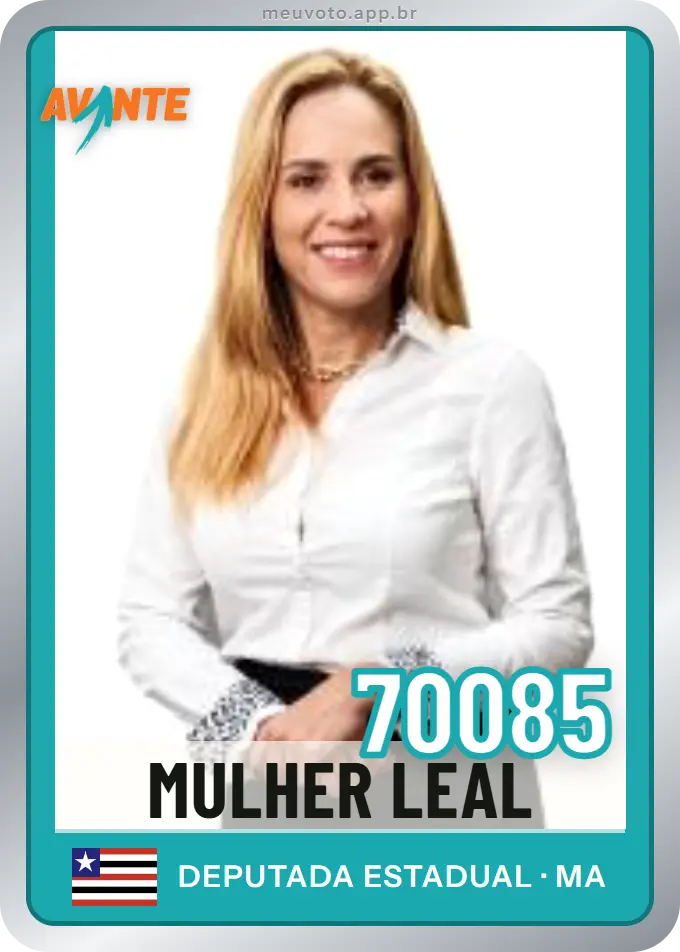 Carta de Mulher Leal, número 70085, Avante