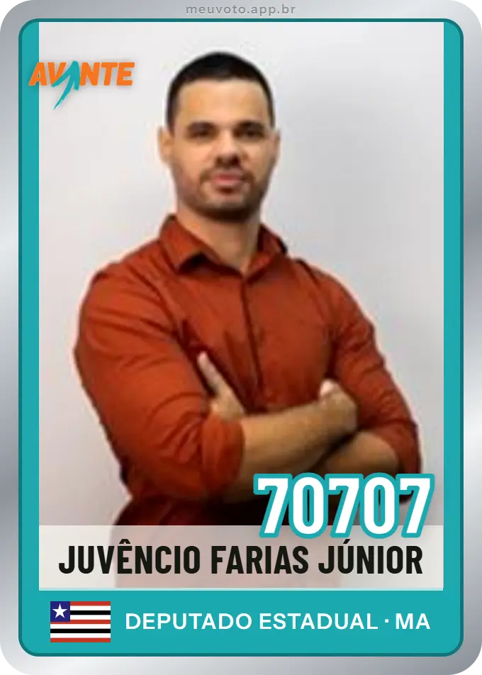 Carta de Juvêncio Farias Júnior, número 70707, Avante