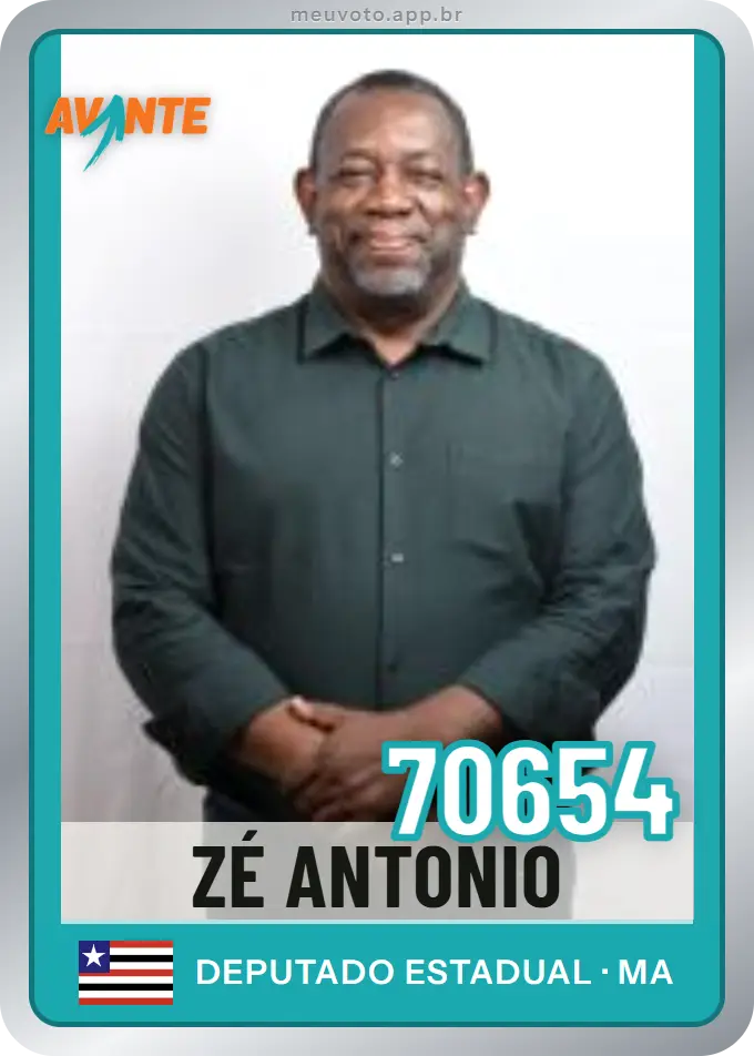 Carta de Zé Antonio, número 70654, Avante