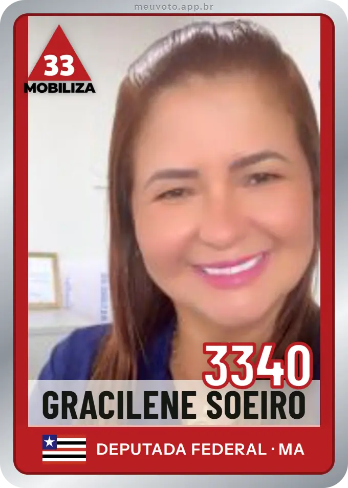 Carta de Gracilene Soeiro, número 3340, Mobiliza