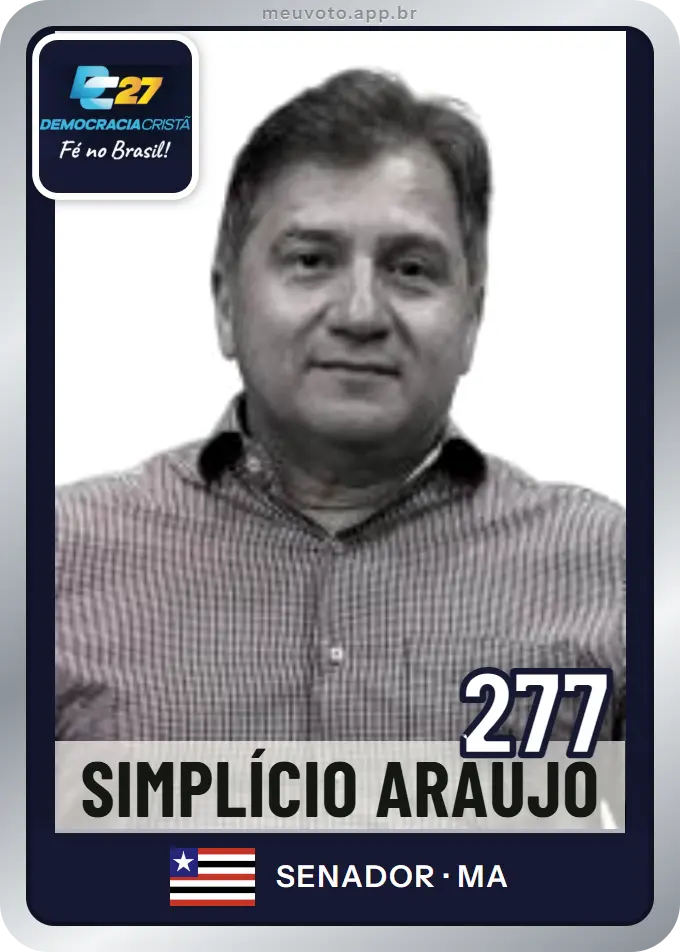 Carta de Simplício Araújo, número 277, DC