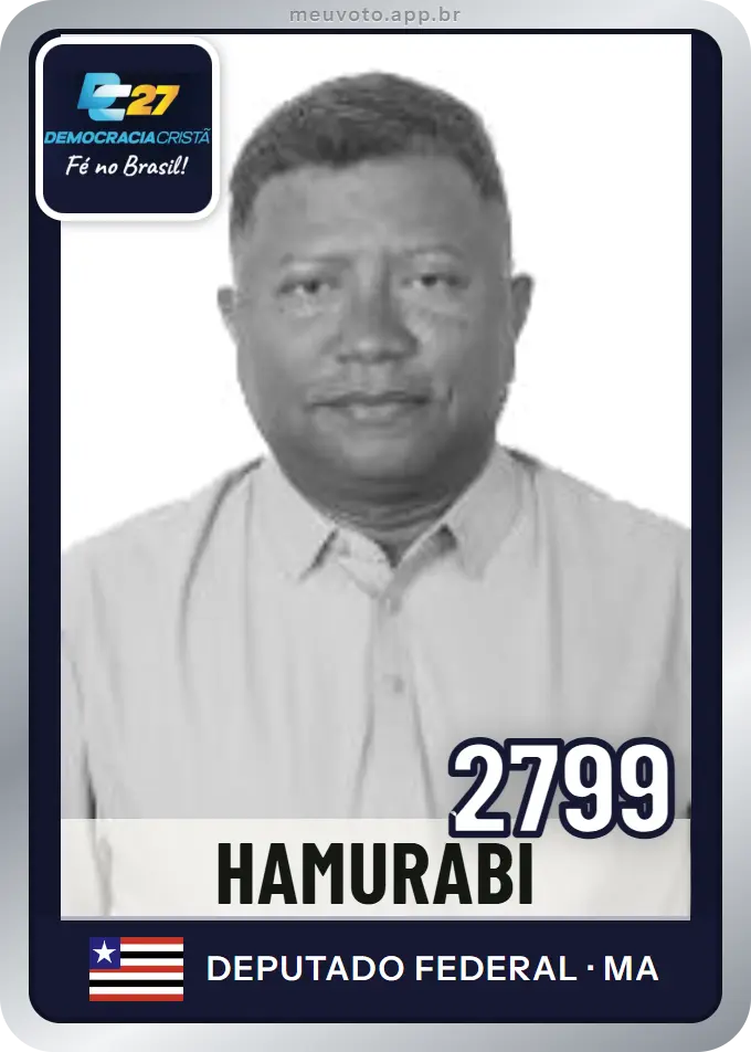 Carta de Hamurabi, número 2799, DC