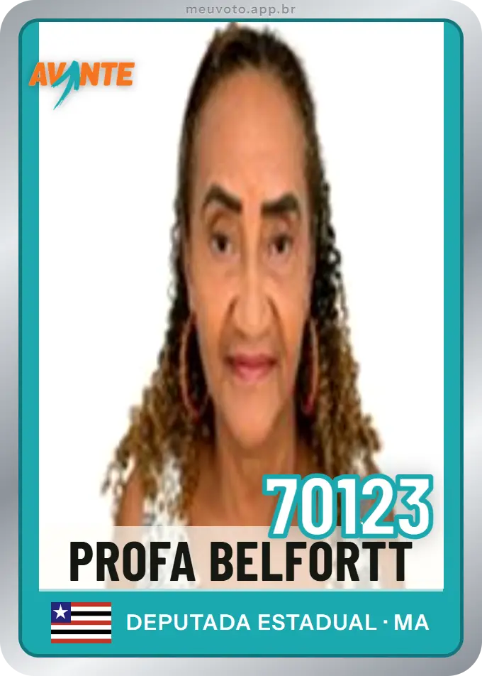 Carta de Profa Belfortt, número 70123, Avante